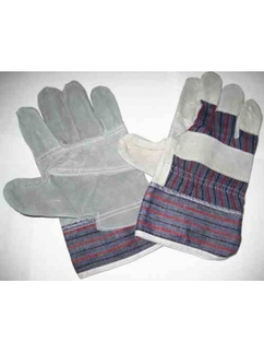 Спилковые комбинированные перчатки