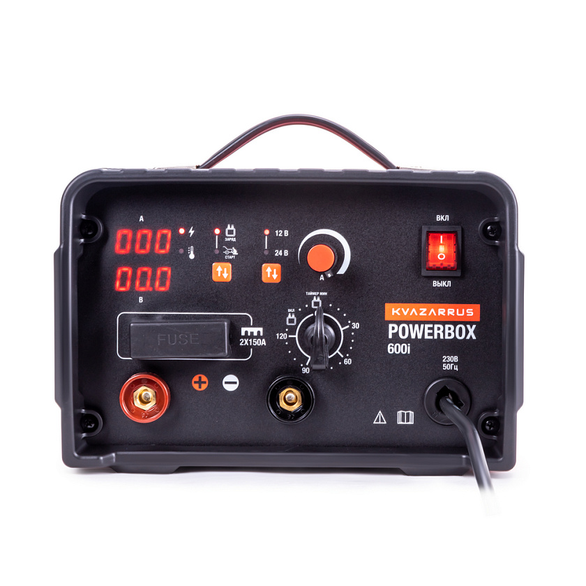 KVAZARRUS POWERBOX 600I, ТАЙМЕР, АЛЮМИНИЕВЫЙ КЕЙС