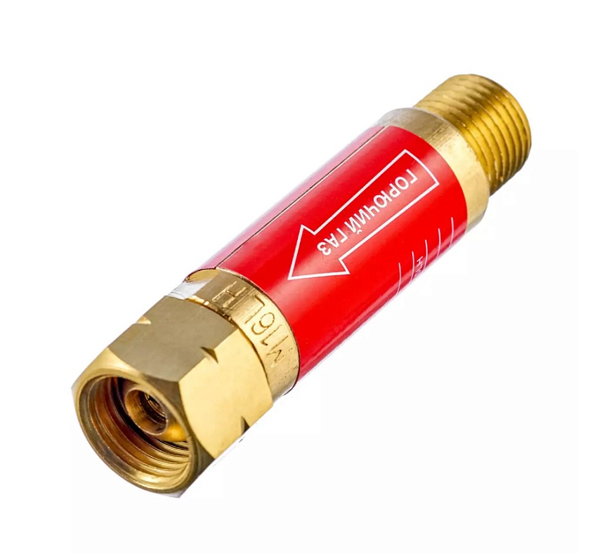 Клапан огнепреградительный КОГ (на резак или горелку) М16х1,5LH ПТК