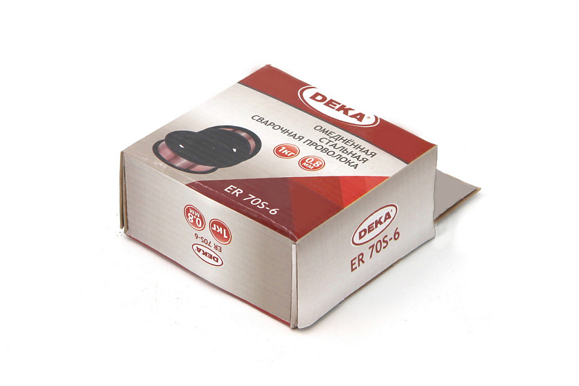 ER70S-6 (СВ.08Г2С) Ø=0,8мм, D100, 1 кг, DEKA 