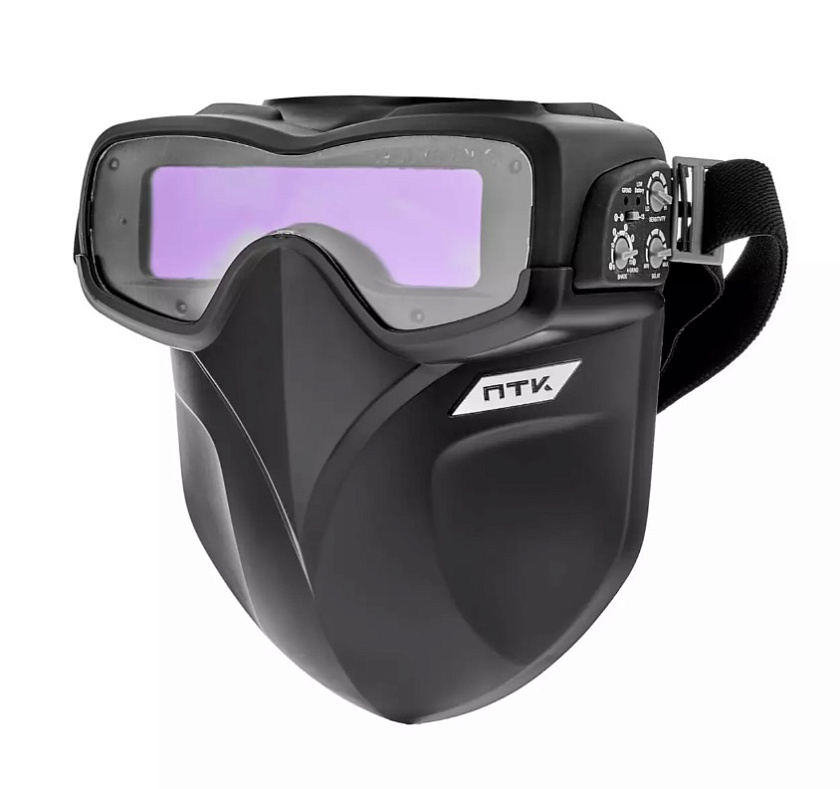 Маска хамелеон ПТК SK1000 SUPER VISION, чёрная