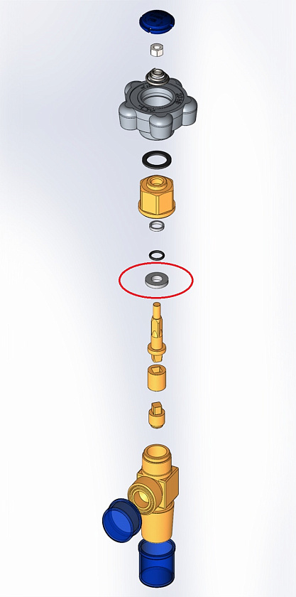 Сальник вентиля ВК-94 Сальник вентиля ВК-94