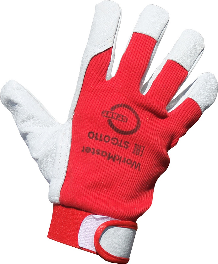 Перчатки со вставкой из козьей кожи WorkMaster Start